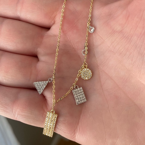 PavΓ© Swarovski Crystal Accented Necklace - Picture 5 of 10